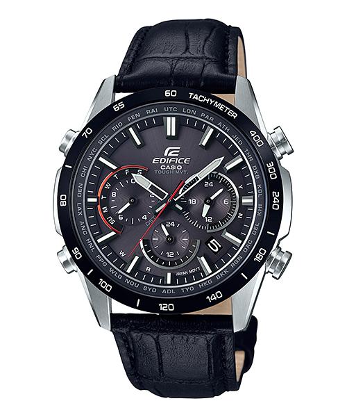 

Casio Men s Stainless Steel 100M Water Resistant Analog Quartz Watch EQW-T650BL-1A чёрный