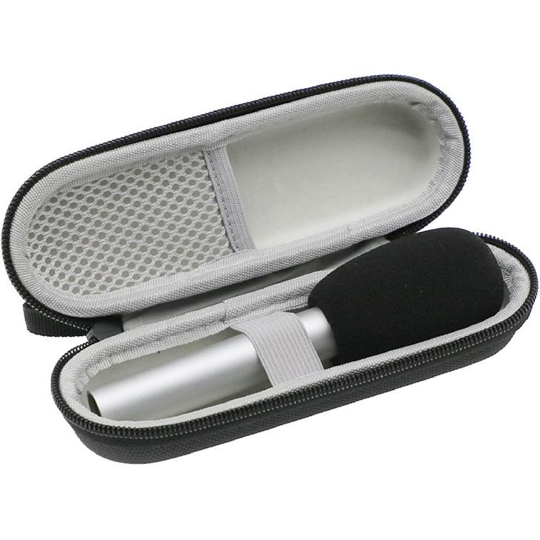 Black Travel Carrying Case Protections Sleeve Pouches for Condenser Microphones