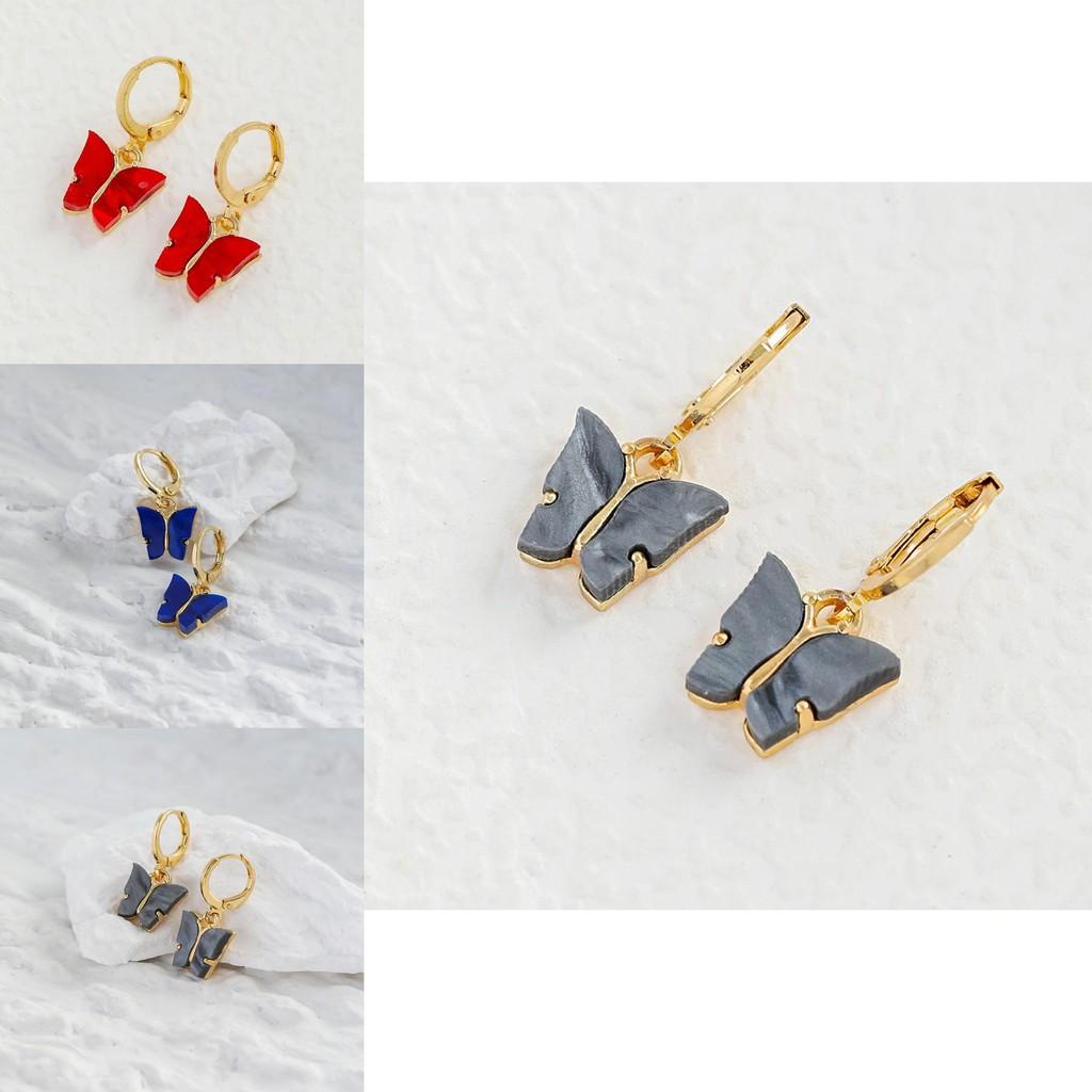 Bold Geometric Butterfly Earrings For Women Trendy And Fashionable Accessories
