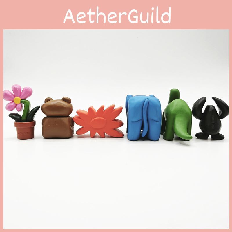 Daisuke Kondo Unique Artistic Dinosaur And Flower Blind Box Model Collection