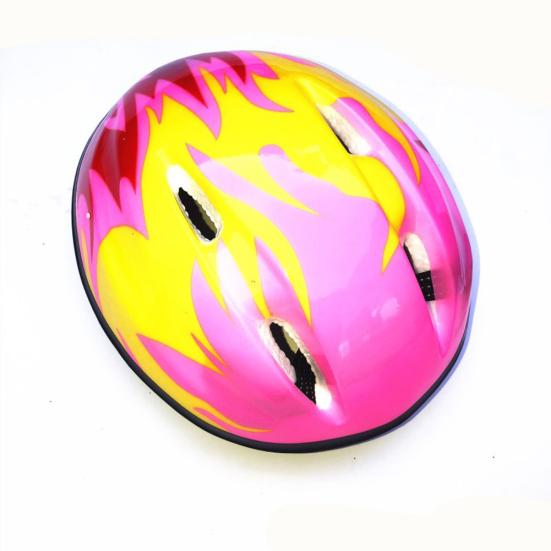7Pcs/Set Children Helmet Breathable Shockproof EPS Knee Elbow Wrist Pads Circling Helmet for Beginners