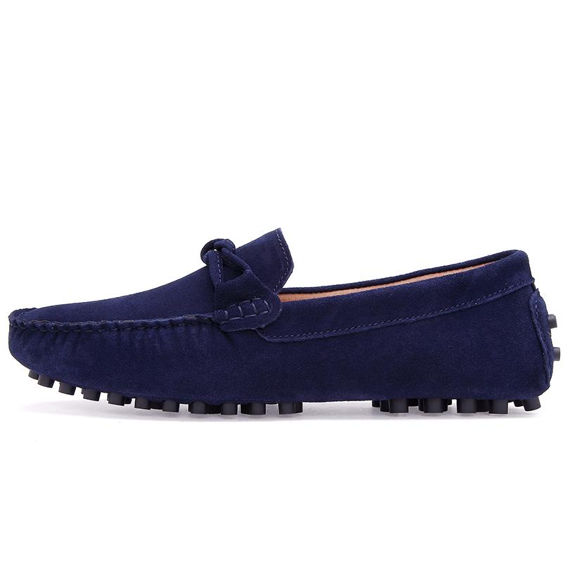 Men Loafers Casual Shoes Boat Shoes Suede Leather Shoes Men New Fashion Driving Shoes Leisure Walking Casual Moccasins Male Shoe