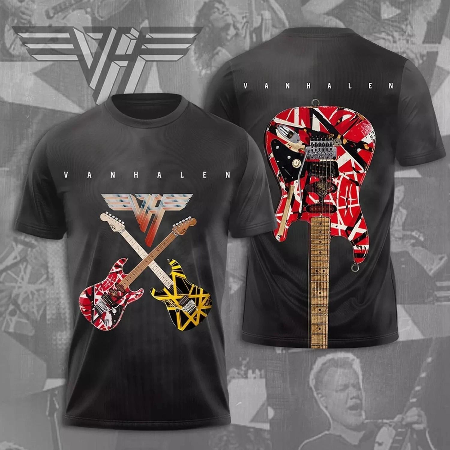 Van Halen 3D T Shirt Gifts Fan Men Women S-5XL S