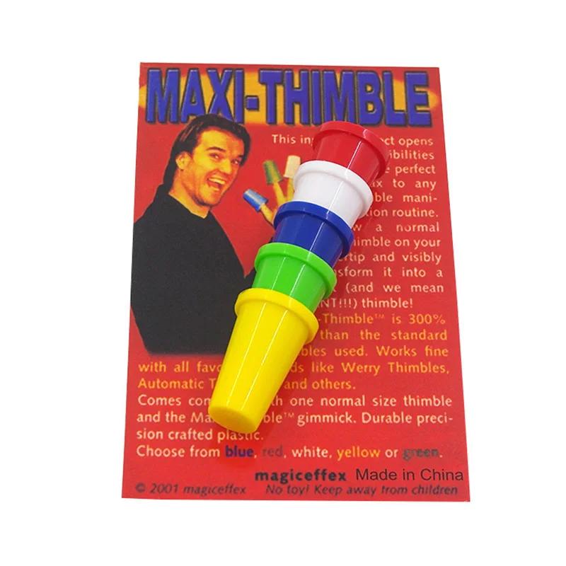 

10 Thimbles Magic (6 Colors) Magic Tricks Vanish Penetration Production Effect Magia Accessories Close Up Illusions Gimmick Prop різнокольоровий
