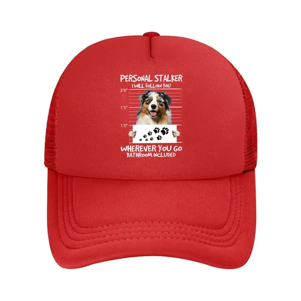 

Doggy Companion Cute, Pet - Themed ‘Wherever You Go’ Graphic Art Mesh Baseball Cap One Size