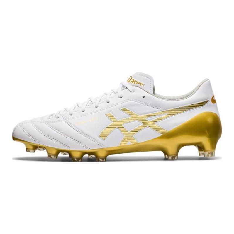 Asics DS Light X-Fly 4 Umělá tráva AG (Gumové krátké cvočky) Pánské kopačky z umělé kůže Bílá Platina 1101A006-122