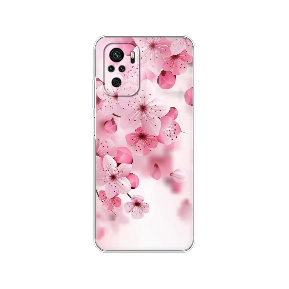 For Xiaomi Redmi Note 10 10S Case 4G 5G Silicon Soft Tpu Back On Redmi Note 10 Pro Global Phone Cover Note10 S Bumper Etui Funda
