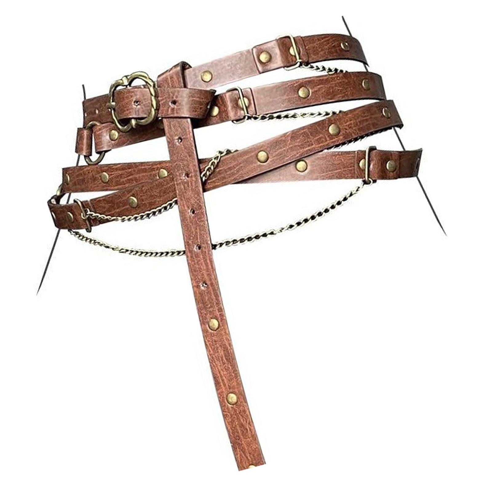 

Винтажный регулируемый женский узкий ремень Классический и многослойный дизайн ПУ поясной ремень для модного наряда Украшения для платья темно-синий