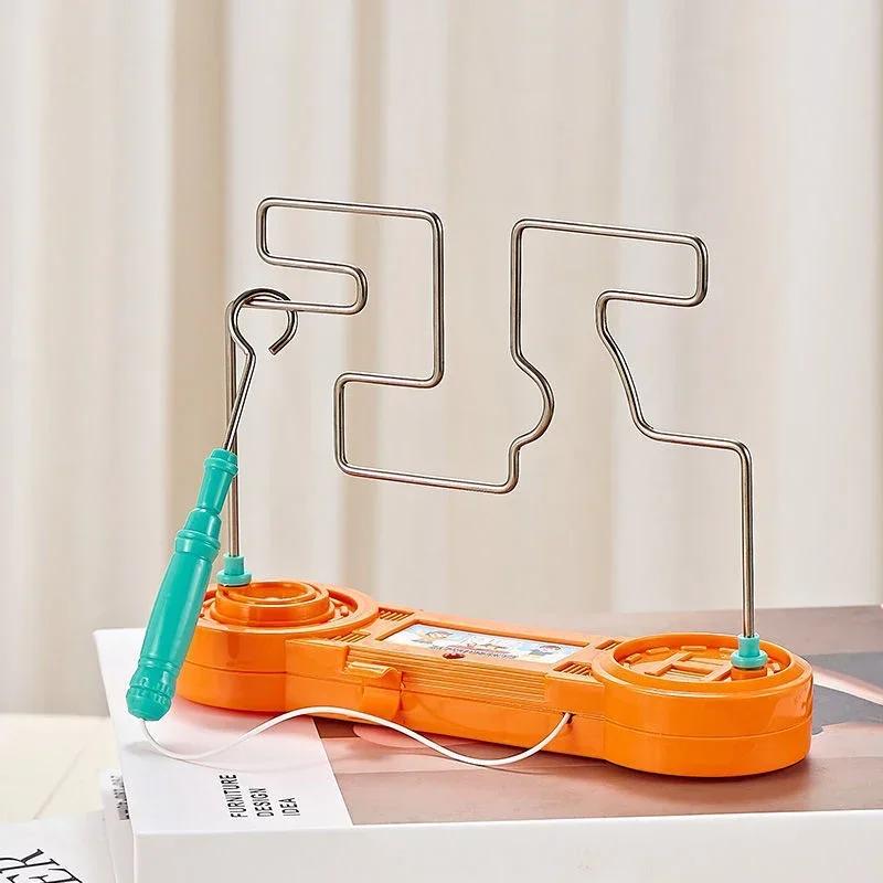 Kids Electric Shock Toy Education Electric Touch Maze Game Party Funny Game Science Experiment Toys for Children Gift