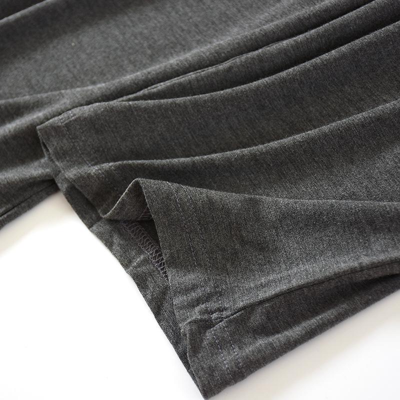 New Mens Modal Sleep Bottoms Pajamas Summer Casual Pants Trousers Soft High Flexible Straight Leg Pants Homewear Sleep Pajamas Pants