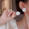 Elegante Harz Fee Blume Stud Ohrringe Für Frauen Süße Einfache Blume Ohrringe Mode Koreanische Hochzeit Romantische Schmuck Geschenke