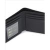 Daks Black Check Leather Slim Wallet Dbwa1e094bk