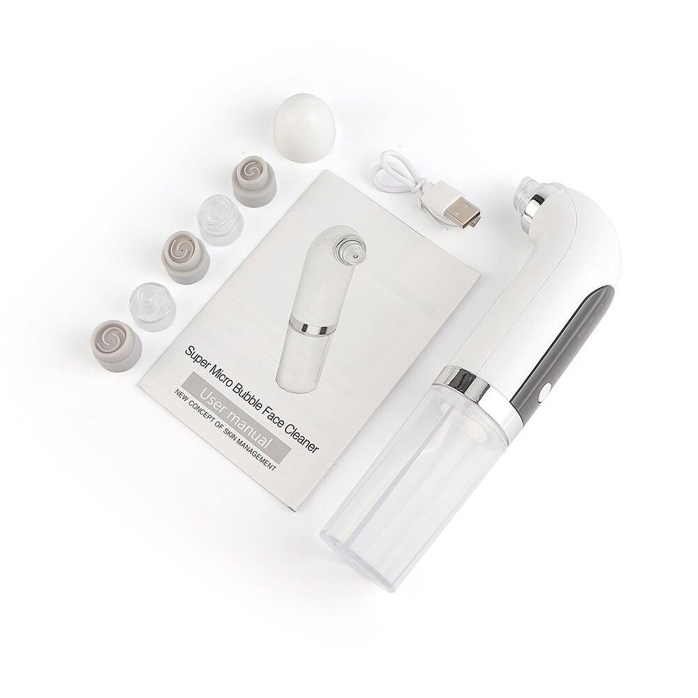 Face Pores Cleansing Skin Mouisture Brighten Device Blackhead Strong Suction Vacuum Cleaner Microbubble Blackhead Remover