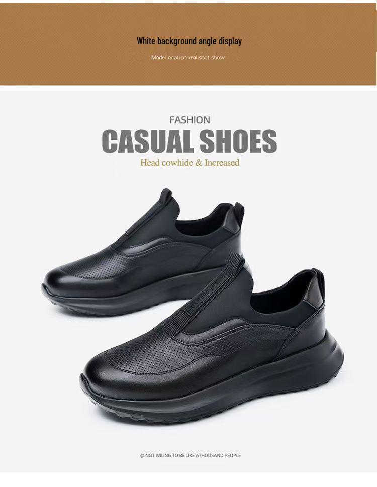Men's Lightweight Slip-On Low-Top Running & Casual Sports Shoes