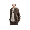 Fila Milano Serie Kapuzenmode Locker Vielseitige Jacke Herrenjacken Braun F11M515501F-BN