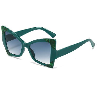 Occhiali da sole Cat Eye Donna Forma a Farfalla Occhiali da sole Colorati Occhiali con Rifiniture Moderne