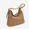 Autumn and winter suede woven bag 2025 new niche design simple commuter versatile shoulder bag large capacity handbag