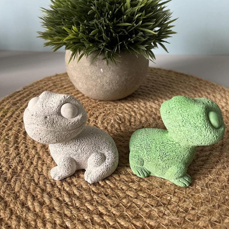 Lizards Candle Mould Animal Shape Silicone Molds Ornament Molds Castings Molds Handmade Plasters Molds Craft Supplies