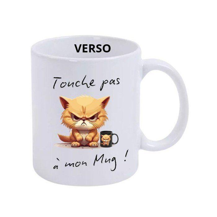 Mug - C'est mon Mug ! - Céramique - Compatible Micro-onde - Lave-Vaisselle - Blanc