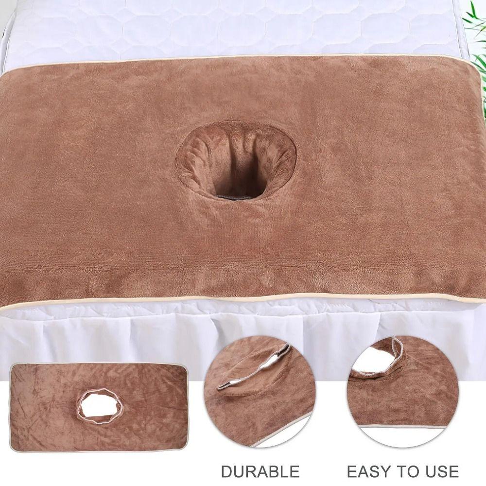 Breathable Beauty Salon Towel Thickened Headrest Pads Massage Face Towel  Household Supplies