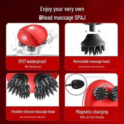 BeRelax Scalp Mini Massager CN Plug (adapter Included)