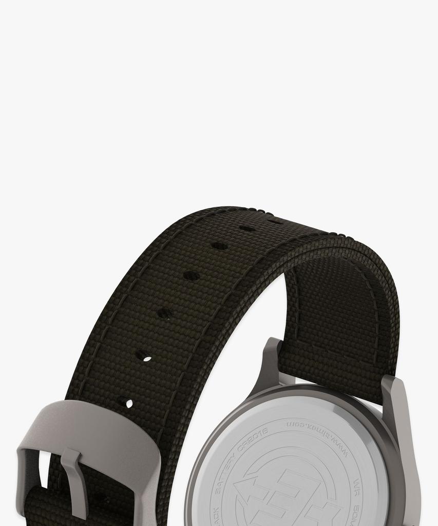 Taimaegseu Expedition Scout Khaki Armband Indiglo Hintergrundbeleuchtung Uhr 40mm