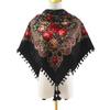 Xinjiang Russian Ethnic Style Multi-color Retro Square Scarf: Warm, Dustproof, Windproof, Multifunctional