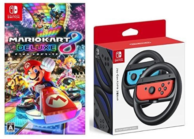 

Комплект руля Mario Kart 8 Deluxe + 2 джойстика Joy-Con