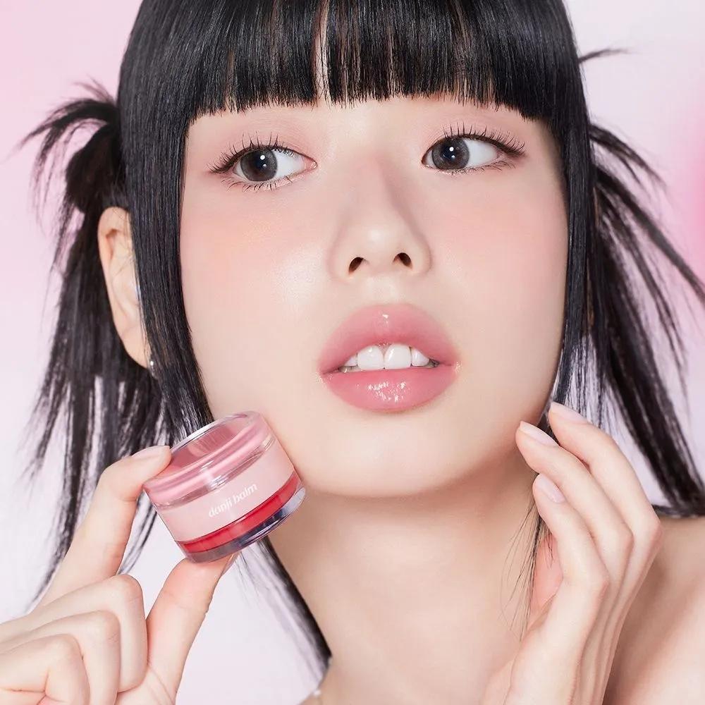 Best Duo Danji Balm / Lip Care / Lip Balm / Lip Primer 05 Peach Cream Jam + Fig Compote