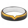 Adjustable Sterling Wing Motif Ring Men Women Minimalist Asymmetrical Geometric Finger