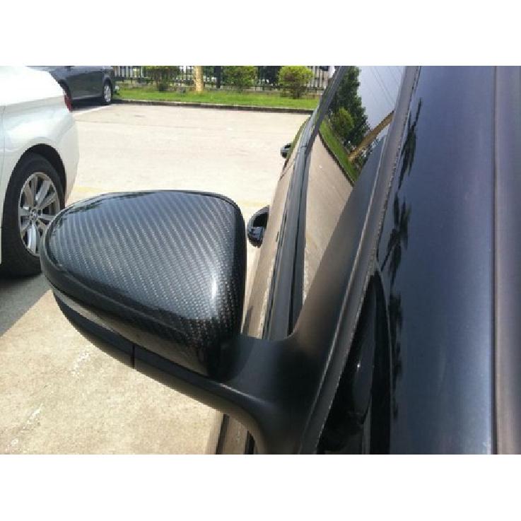 Carbon Fiber Side Mirror Cover Replacement for Volkswagon Golf 6 MK6 GTI R 09-12