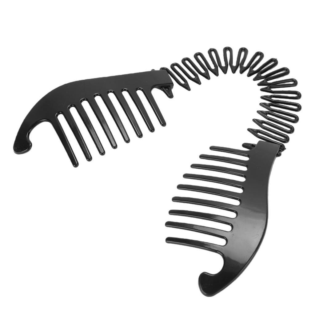 10pcs Hair Banana Clip Elongated Interlocking Banana Clip Hair Accessories for Ponytail Holder