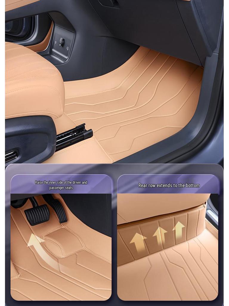 Geely Galaxy Starship 7 Full Coverage Floor Mats & Trunk Mat Accessories
