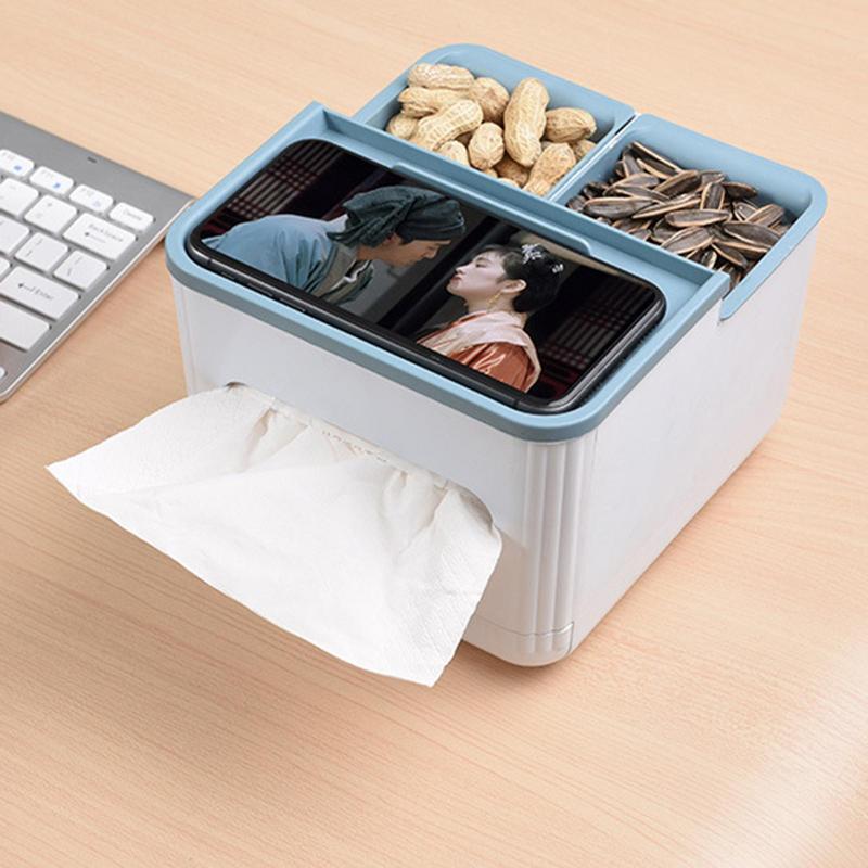 Automobile Armrest Storage Box Organizer Of General Car Armrest Car Console Paper Mobile Phone Water Cup Storage Rear Seat Frame