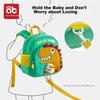 AIBEDILA Kindergarten Backpack for Boys And Girls, Children's Outdoor Backpack, Dinosaur Design, Anti-Lost