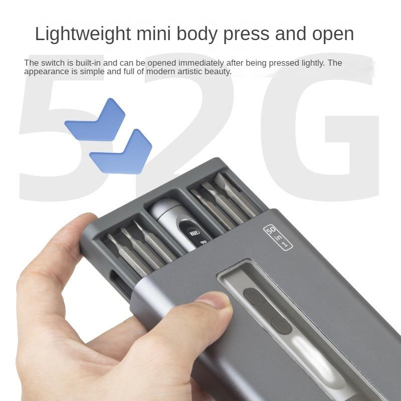 50-in-1 Mute Durable Endurance Rechargeable Large Torque Multifunctional Precision Electric Screwdriver Set