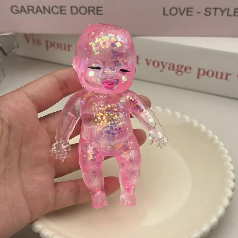 Squishy Maltose Sugar Baby Squeeze Toy Baby Stretchable Slow Rising Fidget Toy For Adults Stress Anxiety Relief Gifts Home Decor