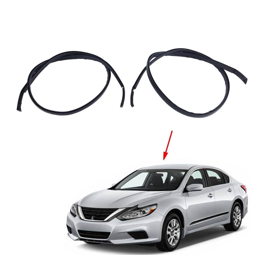 2Pcs Car Roof Trim Molding For 2013-2018 Nissan Altima 73853-3TA0A, 73852-3TA0A