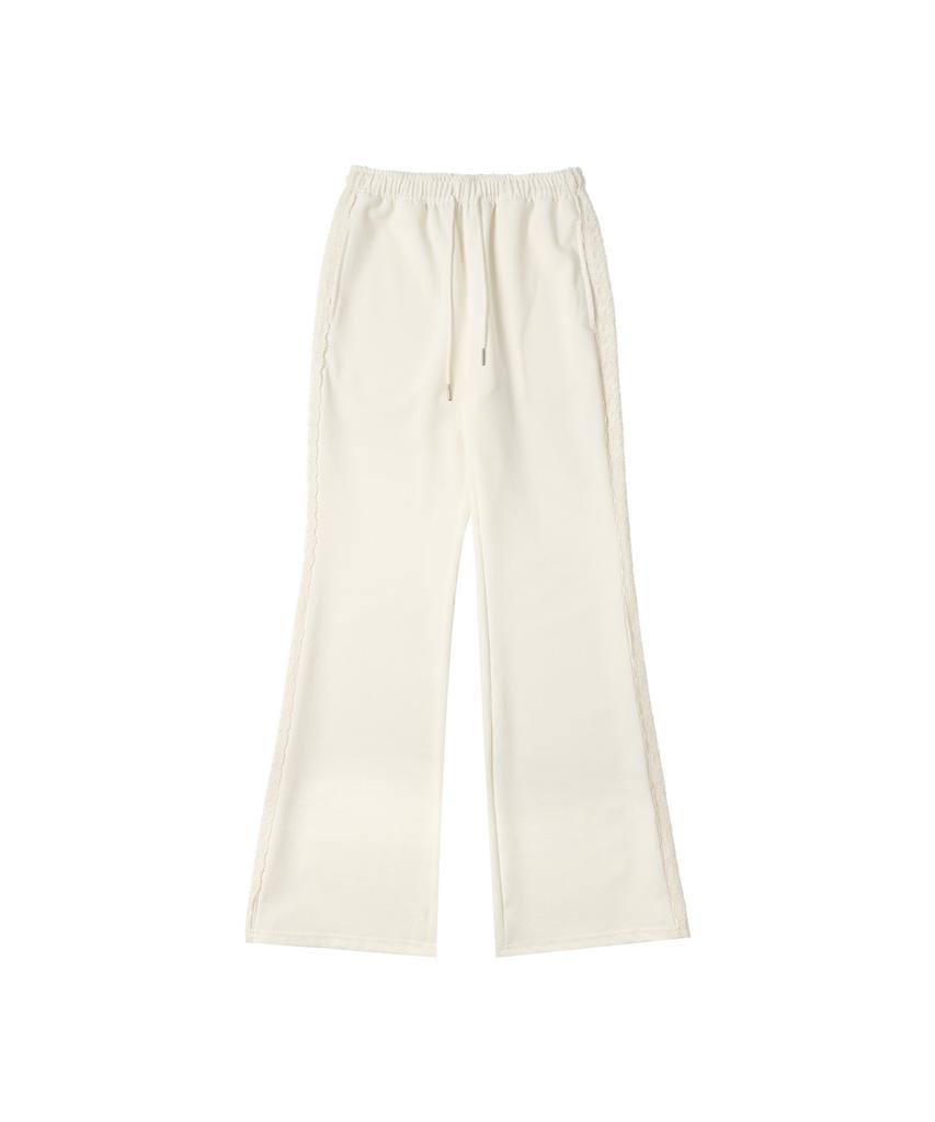 Banwonateullie P3248 Lace Flare Pants_Cream