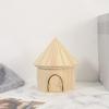 1PC European Version Design Small Animal Wooden House Rutin Chicken Box Landscaping Accessories Pet Creative Totoro Hamster Nest