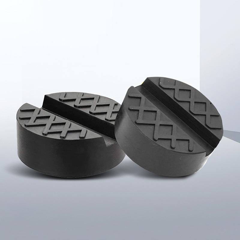 Universal Car Jack Rubber Pads Lift Jack Stand Pad Floor Slotted Car Jack Rubber Pad Frame Protector Adapter Jacking Tool