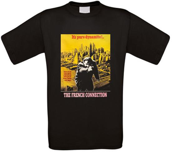 French Connection Cult Movie T-Shirt All Sizes XXL