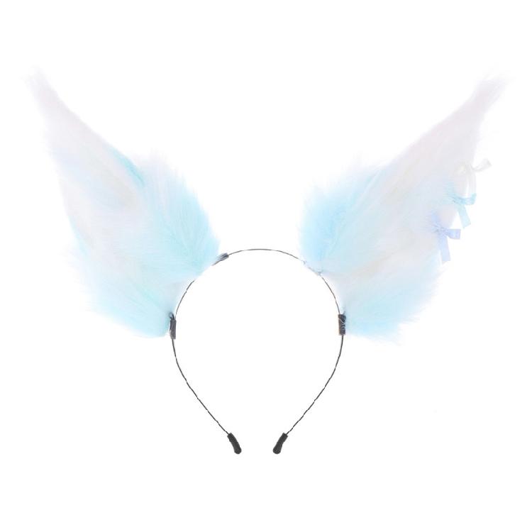 

Beast Ear Hairband for Anime RolePlay Comfortable Bendable Cosplay Hairhoop for Women Girl Masquerades Party Accessory синий
