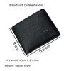 RSINC Genuine Leather Handmade Credit Card Id &Cash Wallet Cash Bifold Black BL B0DS8D5W6T