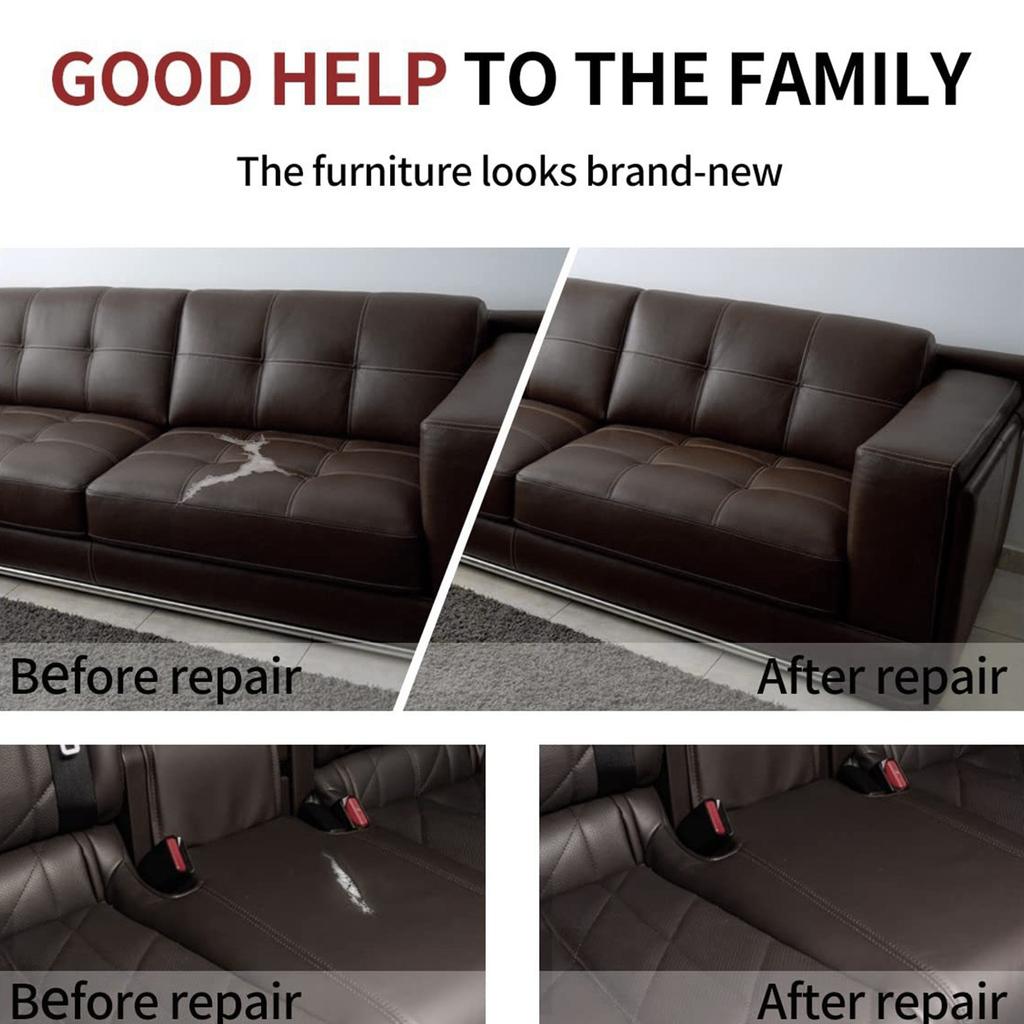 Patch in Pelle Autoadesivo – Grana Litchi Goffrata Per Divano e Mobili