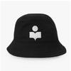 Isabelle Marant Cu001xha A3c01j Bkec Haley Halley Logo Embroidery Bucket Hat