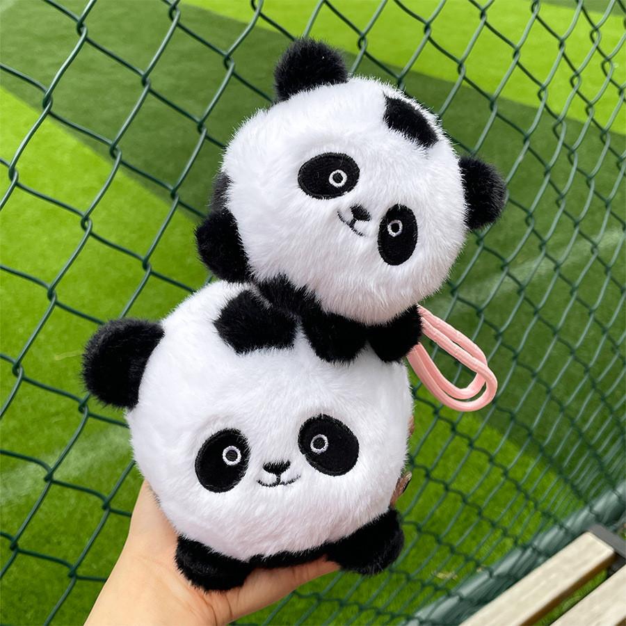 Football Panda Plush Keychain Toy For Kids And Teens Perfect For Bags And Car Decor