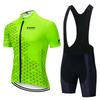 2026 Summer Breathable Cycling Suit Cycling Event Cycling Suit Outdoor, Short-sleeved   Mountain Road Cycling Suit Quick-drying Suit
