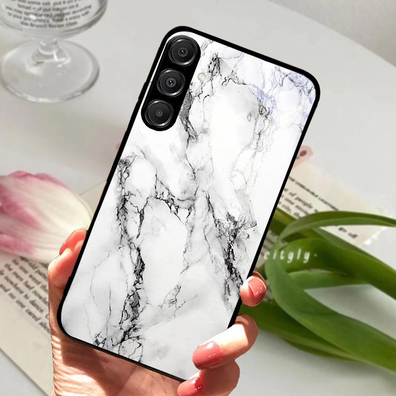 For Samsung A26 5G Case Hard PC Tempered Glass Phone Cover For Samsung Galaxy A36 A56 5G Fashion Animal Glass Protector Cases