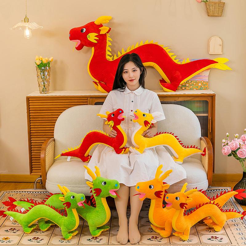 Dragon Toy Plush Stuffed Doll Pillow Sofa Cushion Home Decor Ornaments Gift Girl